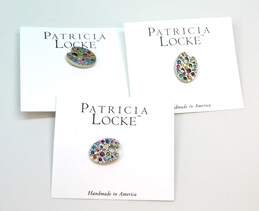 Patricia Locke Marwen Chicago 20th Anniversary Artist Palette Pin 27.1g