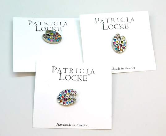 Patricia Locke Marwen Chicago 20th Anniversary Artist Palette Pin 27.1g image number 1