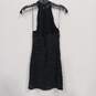Guess Black Sequin Mini Dress Size 2 NWT image number 2