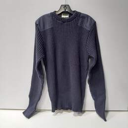 L.L. Bean Men's Blue Sweater Size Large