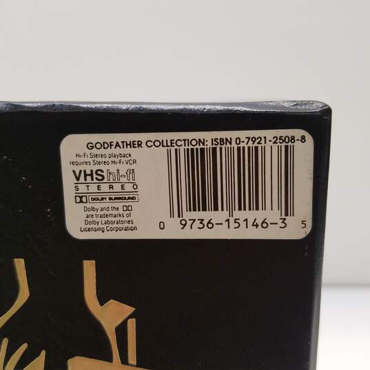 The Godfather Trilogy Box Set on VHS Tapes image number 11