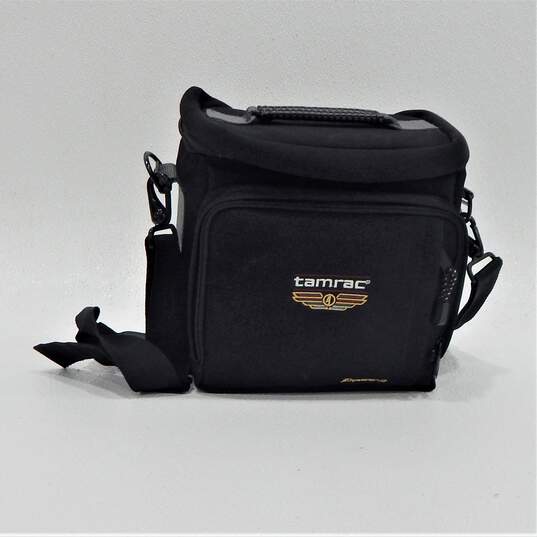 Tamrac Explorer 2 Black Camera Bag Waist Strap Handle Accent w/ Shoulder image number 1