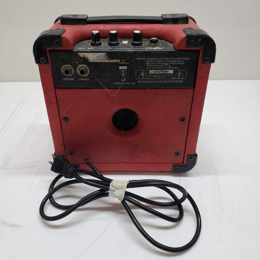 MEGA Amp Integrated Guitar Amplifier in Red VL-10 Untested for P/R image number 2