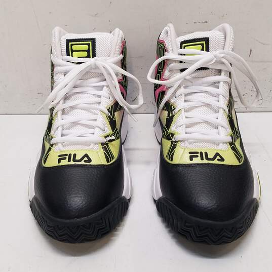 Fila MB Jamal Mashburn Black Multicolor Athletic Shoes Men's Size 9.5 image number 5
