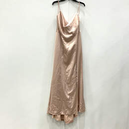 NWT Womens Chloe GB131S Pink Sleeveless Bridesmaids Fit & Flare Dress Sz 18