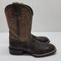 Ariat Men's Sport Western West Brooklyn Brown / Ashes Boots Embroidered Leather image number 3