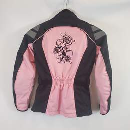Bilt Women Pink/Black Moto Jacket M/L alternative image