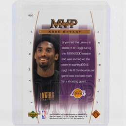 2000-01 Kobe Bryant Upper Deck Game Jersey Edition Los Angeles Lakers alternative image