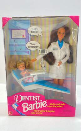 Barbie And Patient Blonde Kelly Dentist Talking 1997 Vintage 17707 NRFB