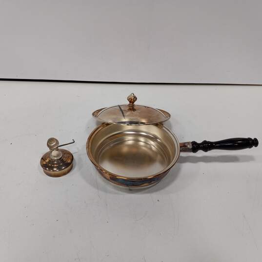 Chafing Dish with Wooden Handle image number 2