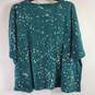 Wear By Erin Andrews Women Green Graphic Shirt 3X image number 2