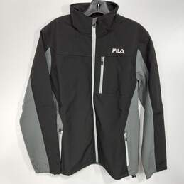Men’s Fila Cliff Bonded Athletic Jacket Sz S