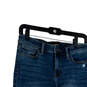 Womens Blue Denim Medium Wash Distressed Skinny Leg jeans Size 6/28 image number 3