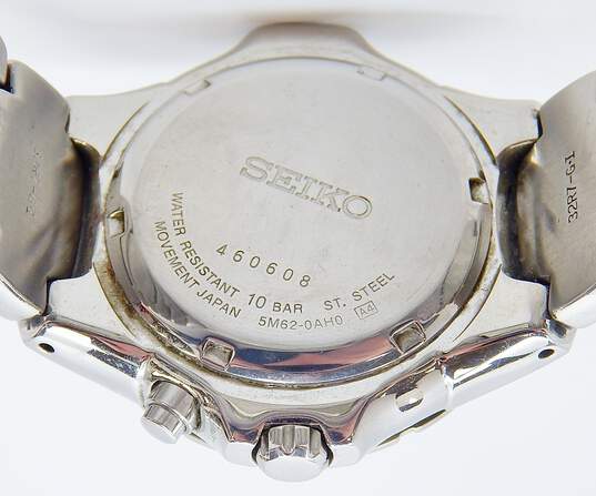 Buy the Men's Seiko Kinetic Date Indicator 5M62-0AH0 Watch | GoodwillFinds