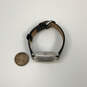 Designer Fossil ES-8974 Silver-Tone Black Strap Analog Quartz Wristwatch image number 4