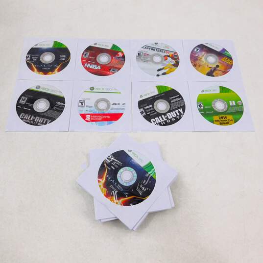 30ct Microsoft Xbox 360 Disc Only Game Lot image number 1
