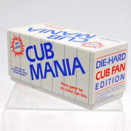 VTG 1985 Cub Mania Die Hard Trivia Game Chicago Cubs Fan Edition alternative image