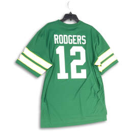 Mens Green White Green Bay Packers Aaron Rodgers #12 NFL Football Jersey Size XL alternative image