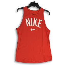 NWT Nike Mens Red Scoop Neck Sleeveless Activewear Pullover Tank Size Small