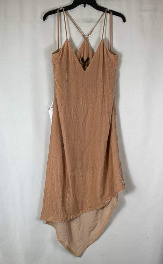 BCBG Maxzria Beige Casual Dress - Size Small image number 1