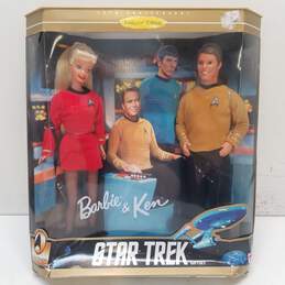 Mattel 15006 50th Anniversary Collector Edition Barbie & Ken Star Trek Gift Set