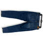 Womens Blue Stretch Pockets Medium Wash Denim Skinny Leg Jeans Size 8/29 image number 2