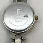 Designer Fossil ES-8927 Two-Tone Analog White Round Dial Quartz Wristwatch image number 4