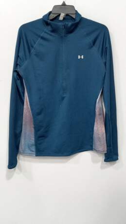 Women's Blue Under Armour Pullover Jacket Size L