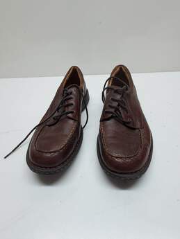Born Brown Leather Lace Up Shoes Size 10 alternative image
