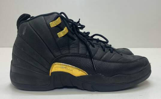 Jordan Nike Air Jordan 12, "Black Taxi" Black Athletic Shoe Men 6.5 image number 3