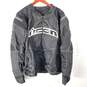 Contra Men Black Motorcycle Leather Jacket 4XL image number 3