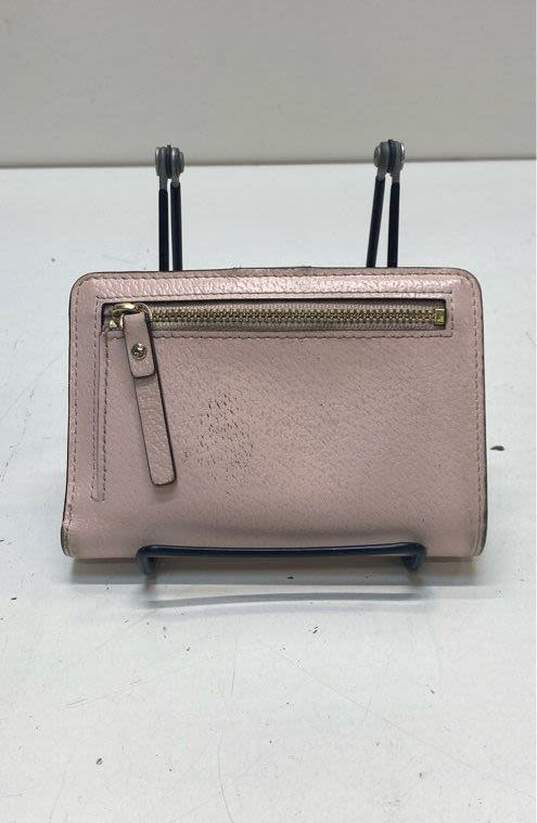 Kate Spade Leather Bifold Wallet Pink image number 2