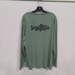 Patagonia Men's Green Capilene Cool LS Light Weight Activewear Fishing Shirt XL alternative image