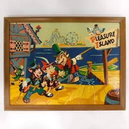 Kitschy Paint By Number Painting Disney Pinocchio Vintage Nursery Home Decor