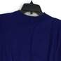 Hudson Womens Blue Knitted Long Sleeve Crew Neck Pullover Sweater Size Small image number 4