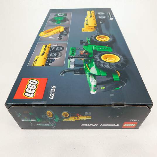 Buy the LEGO Technic Factory Sealed 42136 John Deere 9620R 4WD Tractor |  GoodwillFinds