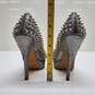 WOMENS VINCE CAMUTO SILVER SPIKED HEELS SIZE 5.5 image number 4
