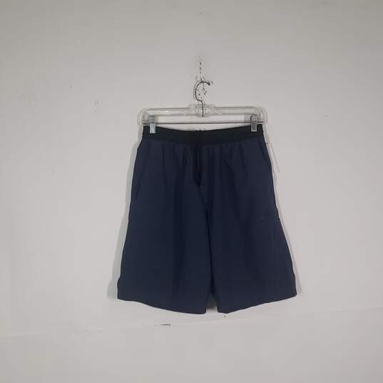 Mens Drawstring Waist Pockets Flat Front Athletic Shorts Size Medium image number 2