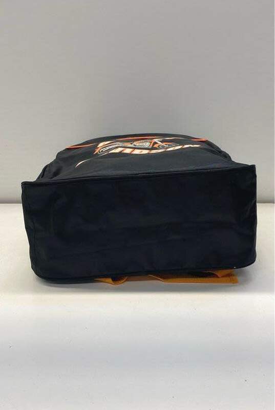 Harley Davidson Black Nylon Backpack Bag image number 4