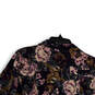 NWT Womens Multicolor Floral Notch Lapel Button Front Jacket Size P/XL image number 4