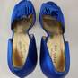 Kate Spade Satin Open Toe Heels Royal Blue 8.5 image number 4