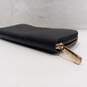 Michael Kors Black Rectangle Zipper Wallet image number 3