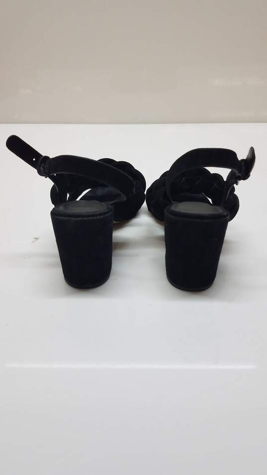 Rebecca Minkoff Black Leather Heeled Sandals Size 6.5 image number 2