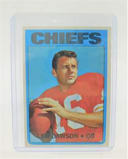 1972 HOF Len Dawson Topps #245 Kansas City Chiefs
