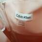 Light pink Calvin Klein sleeveless sheath dress 6 petite nwt image number 4