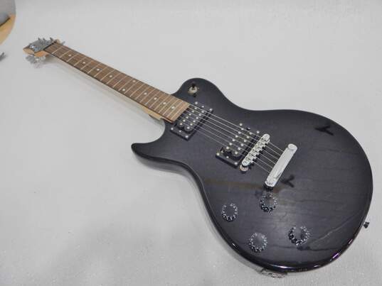 Silvertone Brand Black Left-Handed Electric Guitar (Parts and Repair) image number 3