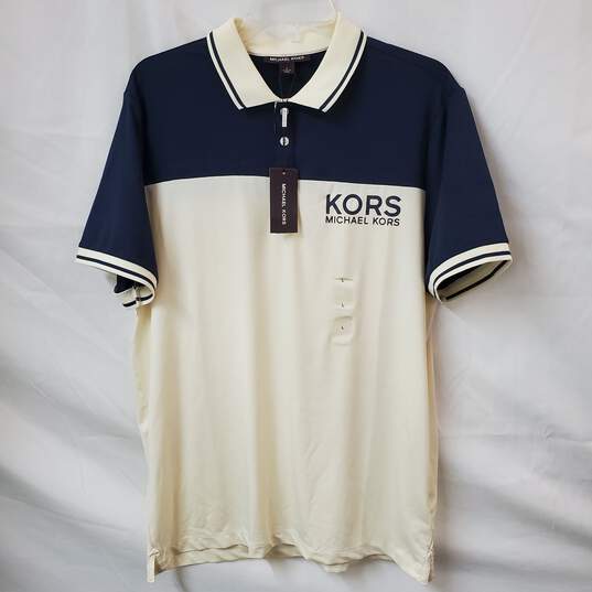 Michael Kors Men's Polo Shirt Size L With TAG image number 1