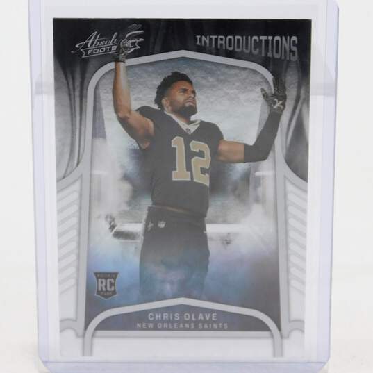 2022 Chris Olave Absolute Introductions Rookie New Orleans Saints image number 1