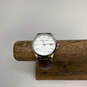 Designer Michael Kors MK-7047 Round Dial Leather Strap Analog Wristwatch image number 1