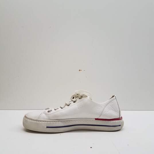 Paul Green Leather Low Sneakers White 7 image number 2